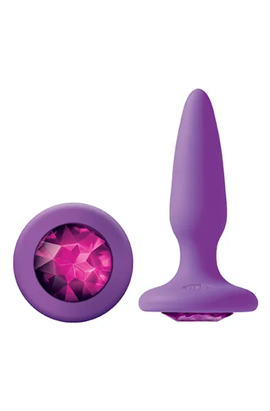 NS Novelties Glams Mini Purple Analplugg