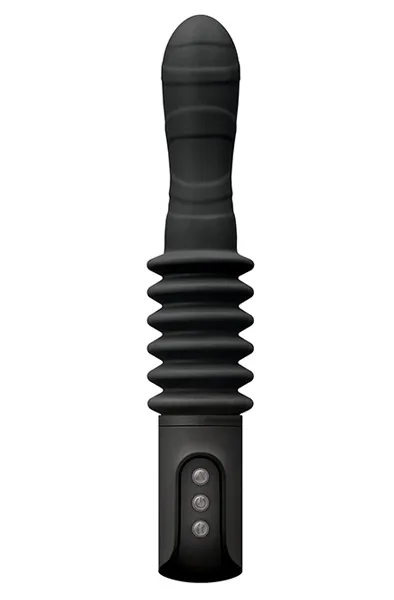 NS Novelties Renegade Deep Stroker Black Analdildo med vibration