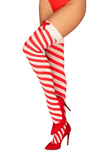 Obsessive Kissmas Stockings S/M Stay-ups