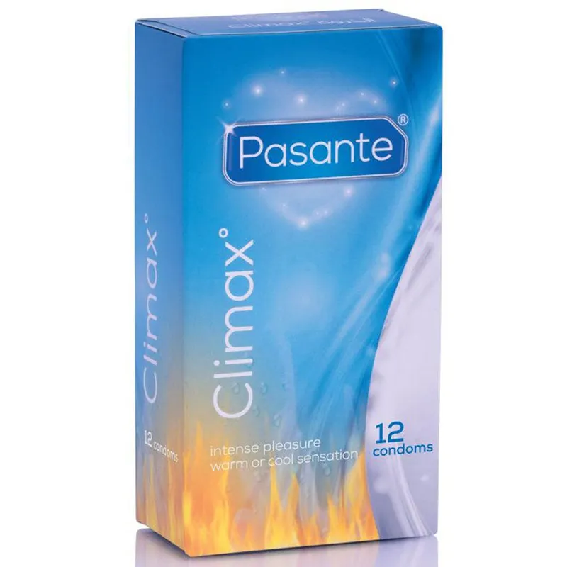 Pasante Climax 12-pack Stimulerande Kondomer