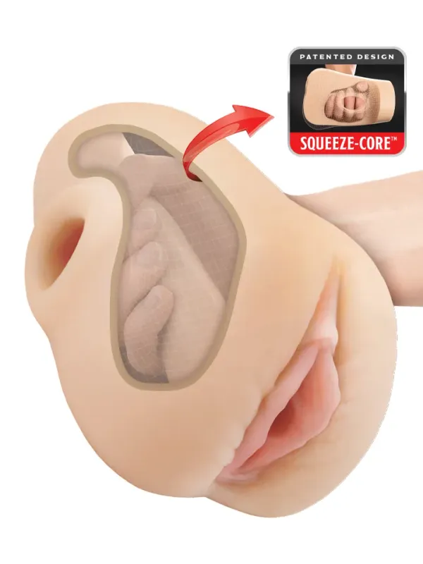 PDX Plus Pussy Pounder Squeeze Stroker Lösvagina