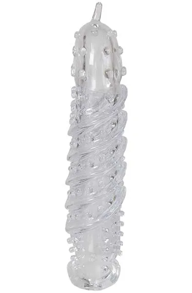 Penis Sleeve With Stimulating Texture & Spikes Penisöverdrag