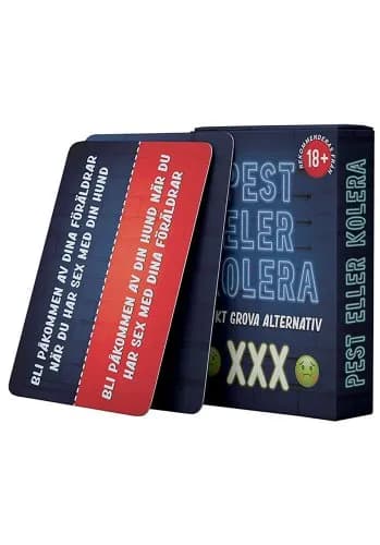 Pest eller Kolera XXX, kortspel