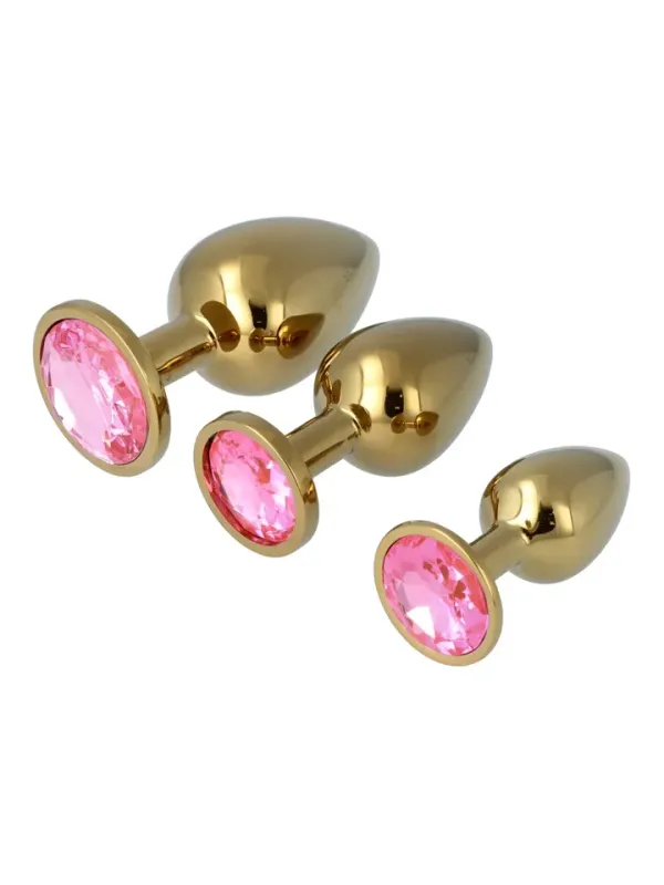 Pick & Love Metal Anal Plug Set Analpluggar paket