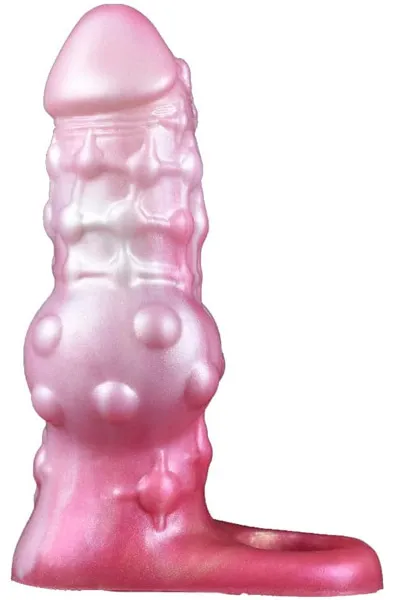 Pink Alien Fantasy Sleeve 18,2 cm Penisförlängare/Sleeve