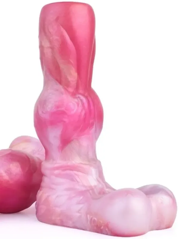 Pink Alien Monster Wolfy Penis Sleeve Penisförlängare/Sleeve