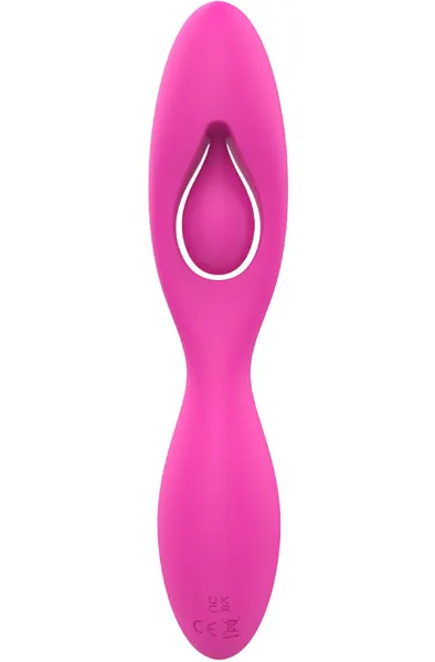 Pink Bendable G-Spot & Clitoris Vibrator G-punktsvibrator
