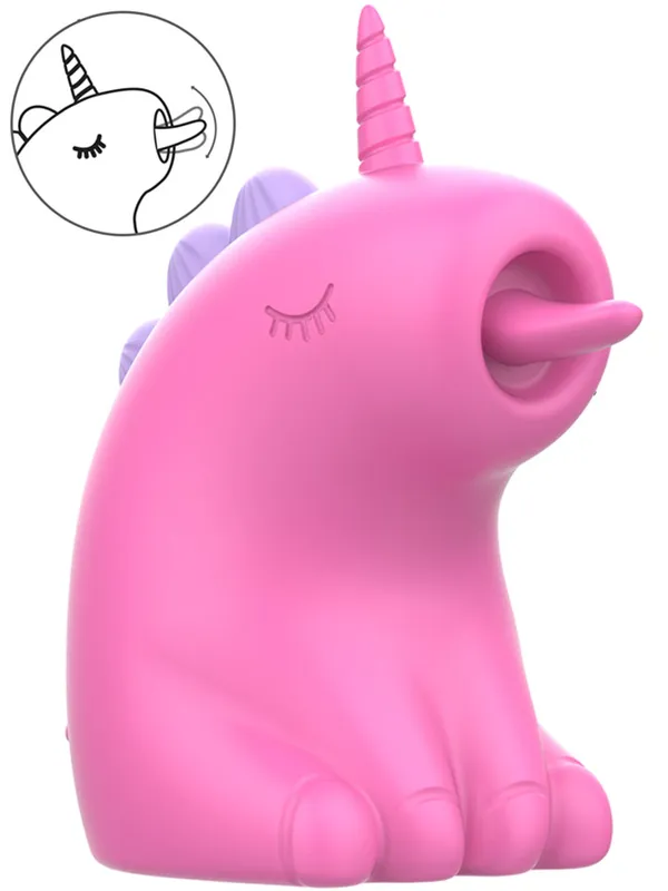 Pinkie Stimulator Unicorn Fucsia Klitorisstimulator