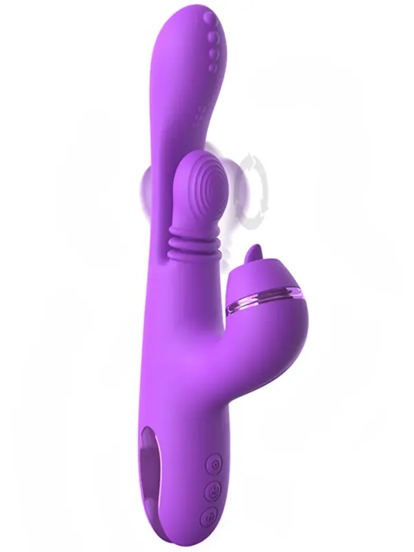 Pipedream Fantasy For Her Intimotion Pulse Pro Rabbitvibrator med roterande tunga
