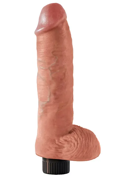 Pipedream King Cock Vibrating 25,5 cm Dildo med vibrator