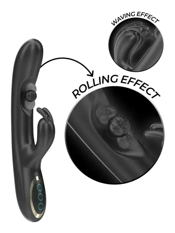 Powerful Rabbit Vibrator With Rolling Pearl Rabbitvibrator