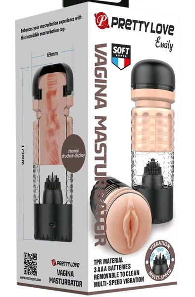 Pretty Love Emily Masturbator Black Masturbator