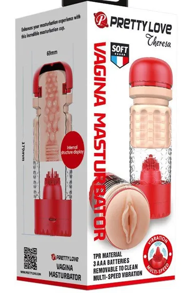 Pretty Love Emily Masturbator Red Masturbator