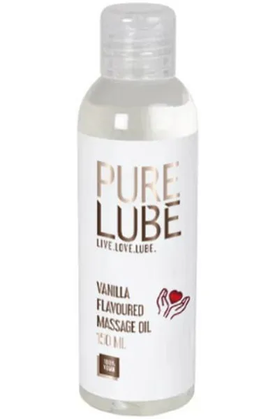 Pure Lube Massage Oil Vanilla 150 ml Massageolja Vanilj