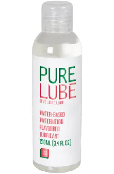 Pure Lube Watermelon Flavoured Lubricant 150 ml Glidmedel med melonsmak