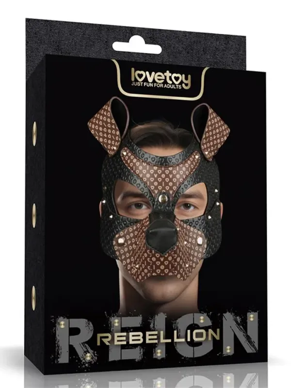 Rebellion Reign Classic Pup Mask BDSM mask