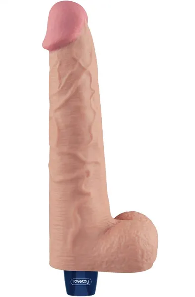 Rechargeable Vibrating Dildo 27,2 cm Dildo med vibrator