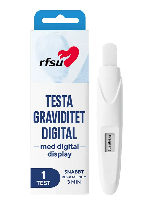 RFSU Graviditetstest Digital 1 st Graviditetstest