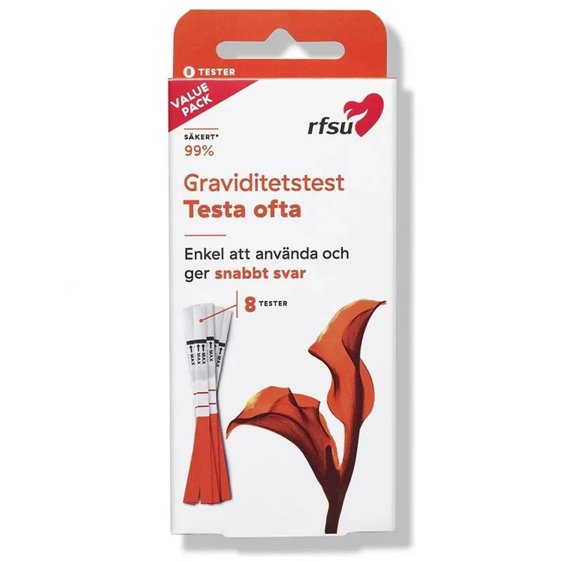 RFSU Graviditetstest Testa Ofta 8-pack