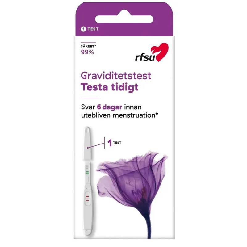 RFSU Graviditetstest Testa Tidigt