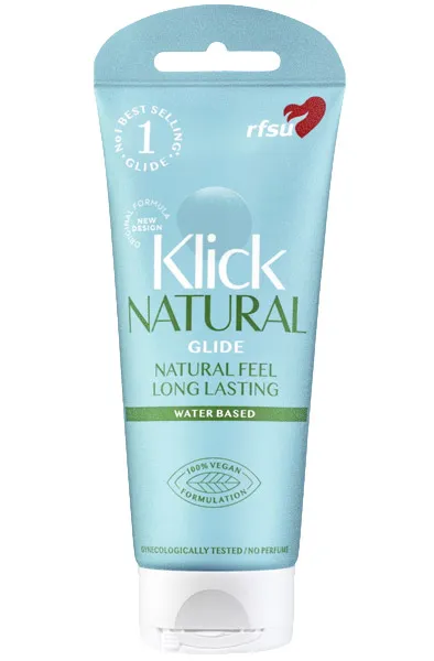 RFSU Klick Natural Glide 100ml Vattenbaserat glidmedel