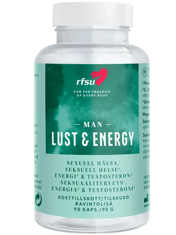 RFSU Lust & Energy Man 90-pack Lustförhöjande för honom