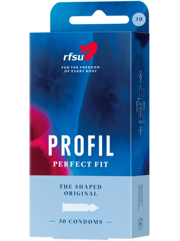 RFSU Profil Kondomer 30-pack Kondomer