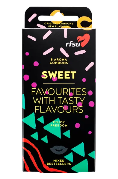RFSU Sweet Aromkondomer 8st Smaksatta kondomer