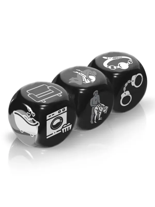 Romantic Dices Fetish, Place, Posture Tärningsspel för sex