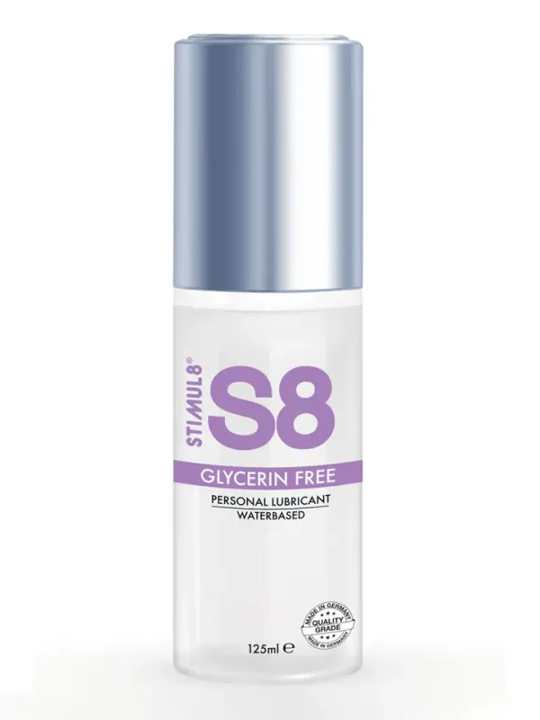 S8 Glycerin Free Lubricant 125 ml Vattenbaserat glidmedel
