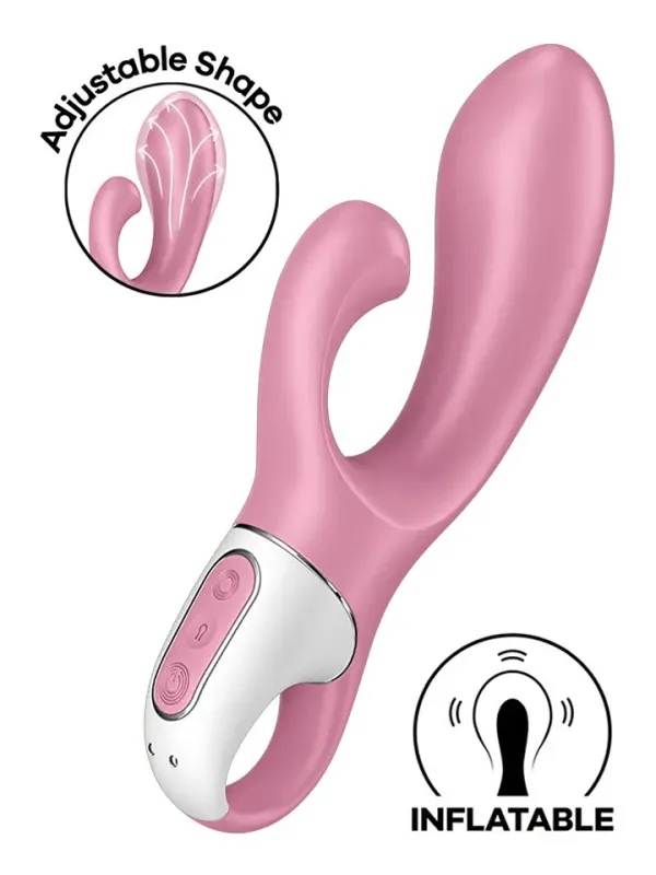 Satisfyer Air Pump Bunny 2 Light Red Rabbitvibrator