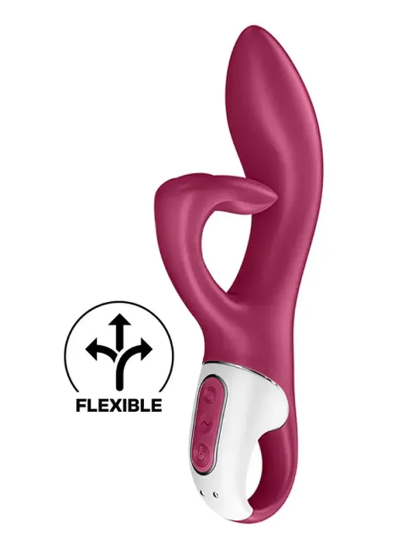 Satisfyer Embrace Me Rabbit Vibrator Berry Rabbitvibrator