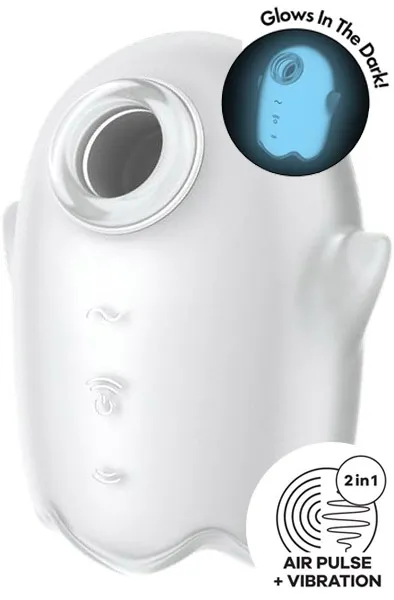 Satisfyer Glowing Ghost Clitoral Stimulator Lufttrycksvibrator