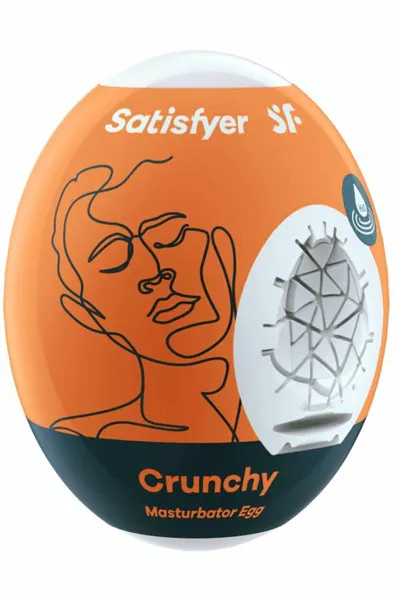 Satisfyer Masturbator Egg Single Crunchy Onaniägg