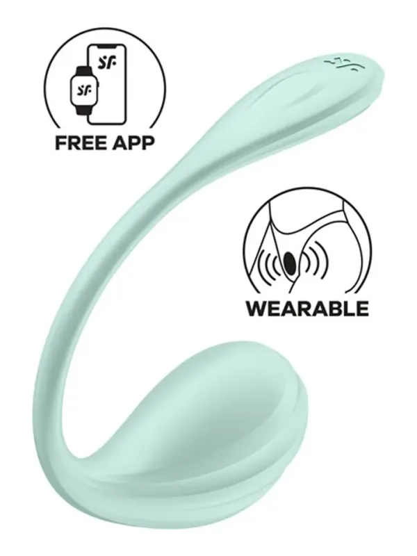 Satisfyer Smooth Petal App Vibrator Appstyrt vibrerande ägg