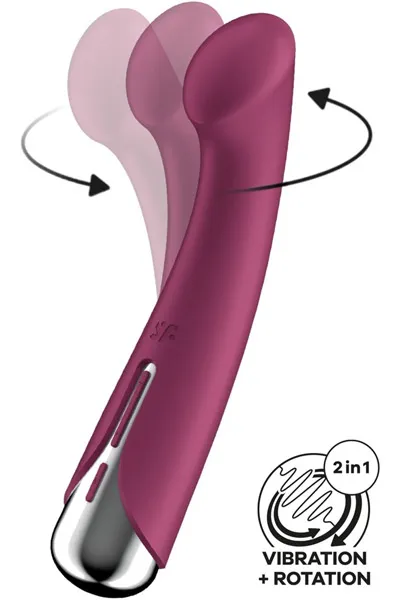 Satisfyer Spinning G-Spot 1 Red G-punktsvibrator