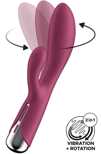 Satisfyer Spinning Rabbit 1 Red Rabbitvibrator