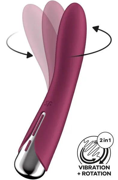 Satisfyer Spinning Vibe 1 Red Vibrator