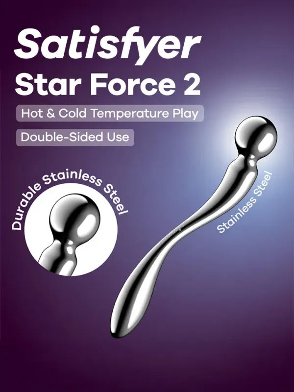 Satisfyer Star Force 2 Ståldildo