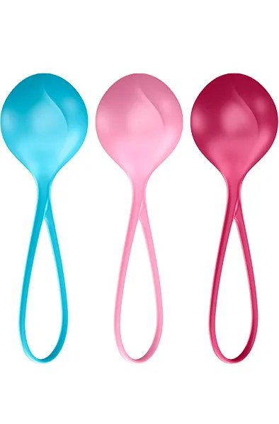 Satisfyer Strengtening Balls Knipkulor / Geishakulor