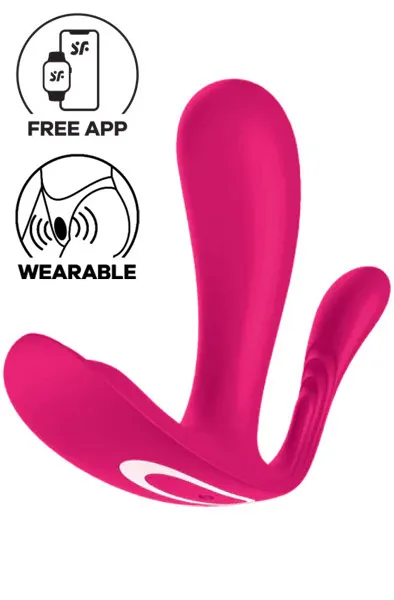 Satisfyer Top Secret+ Connect App Pink G-punktsvibrator