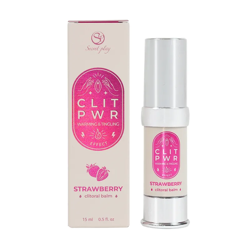 Secret Play CLIT PWR Strawberry Clitoral Balm