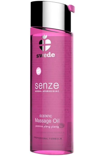 Senze Ecstatic Massage Oil Jasmine Ylang Ylang 150ml Massageolja