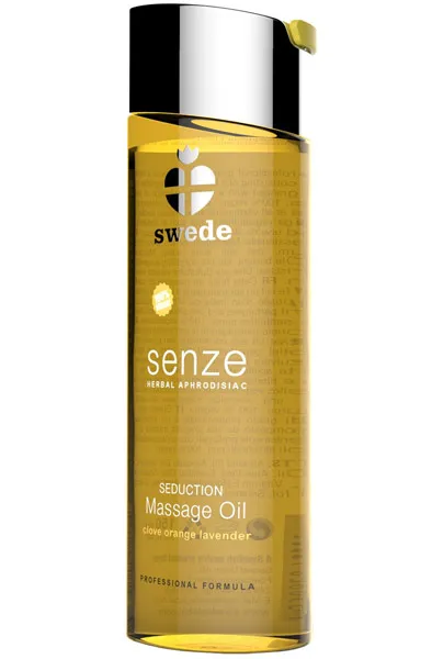 Senze Seduction Massage Oil Clove Orange Lavender 75ml Massageolja