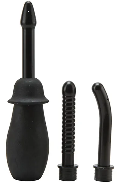 Seven Creations Anal Douche Kit Black Analdusch