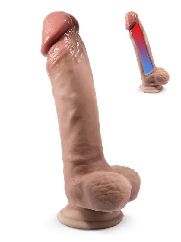 Silex-D Premium Real Skin Model 1 23 cm Realistisk dildo