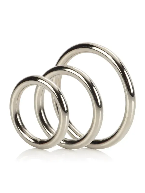 Silver Ring 3-pcs Set Penisringar paket