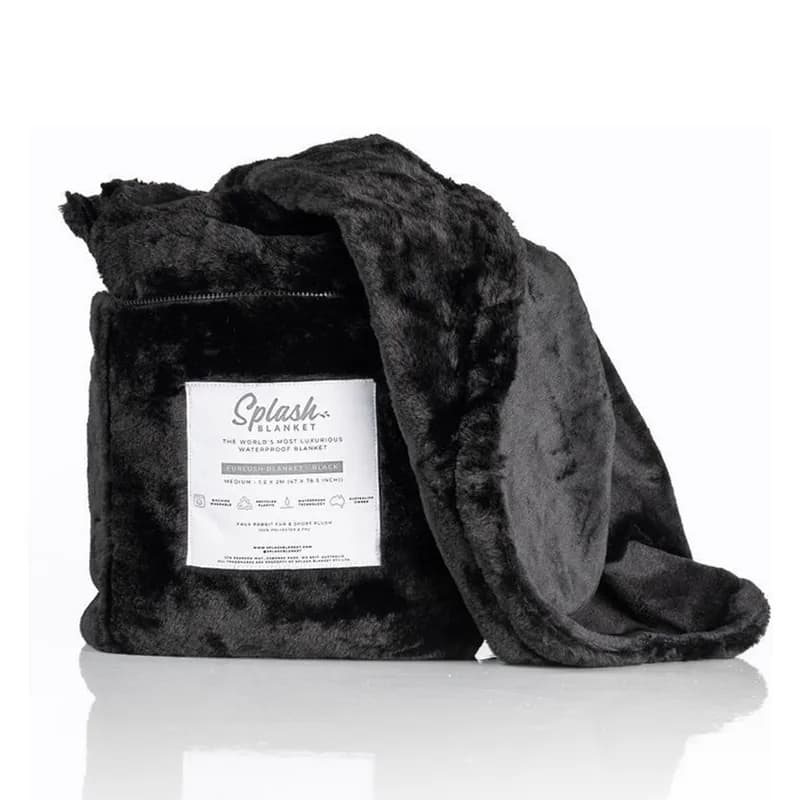 Splash Blanket - Black - M