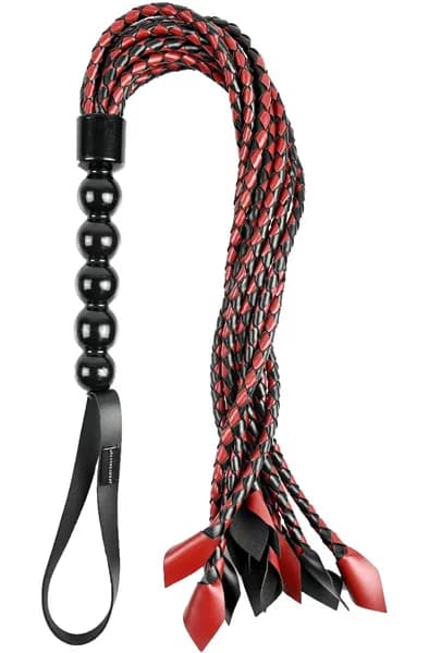 Sportsheets Saffron Braided Flogger 61 cm Flogger