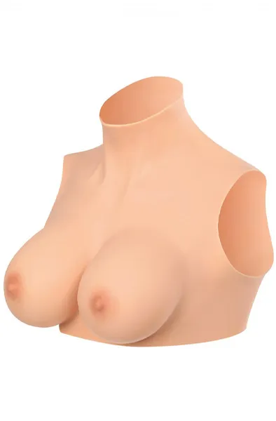 Starbust Bust Chest High Neck Light Medium Lösbröst
